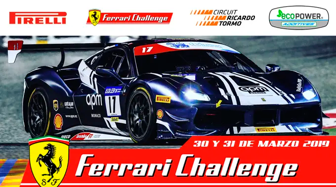 Ecopower lanza una promoción especial con motivo del Ferrari Challenge 2019.