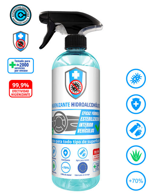 Hydroalcoholic sanitizing spray 750 ml 