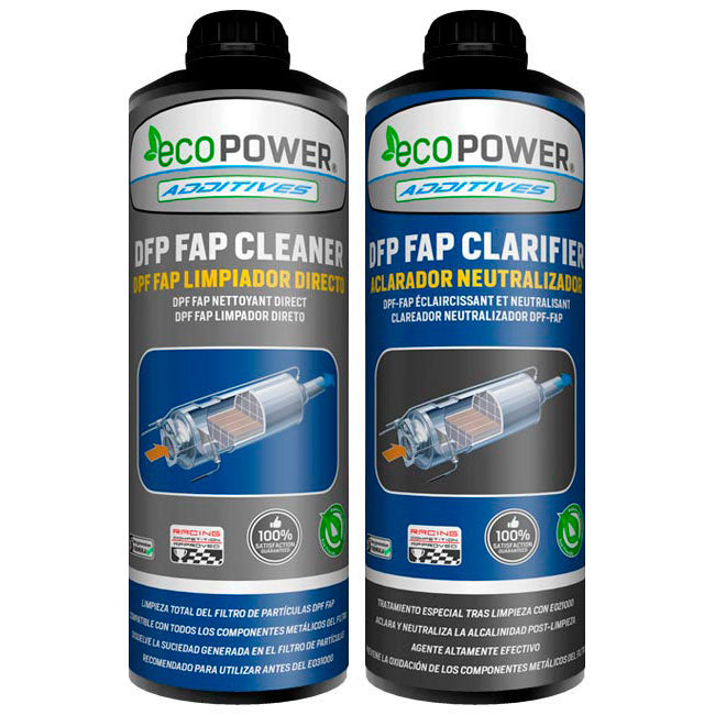 Kit limpieza DPF FAP | Limpiador + Aclarador neutralizador